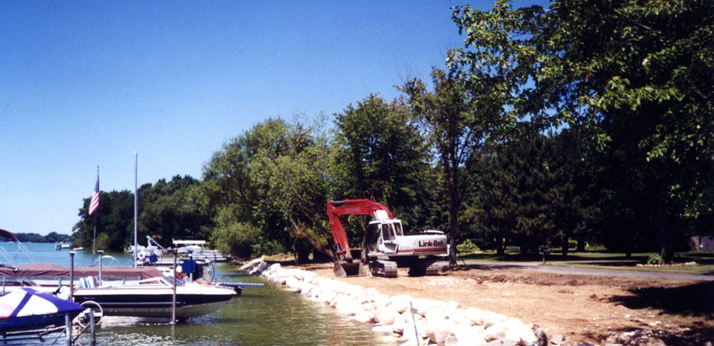 lakefront excavation